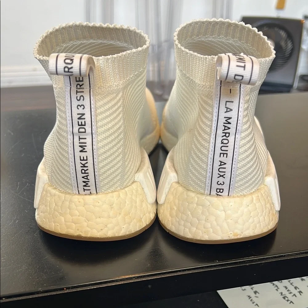 Adidas City Sock White 10.5 - Picture 5 of 7